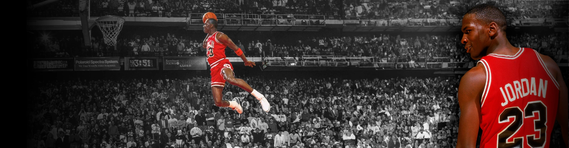 banner michael jordan the goat
